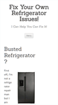 Mobile Screenshot of bustedrefrigerator.com